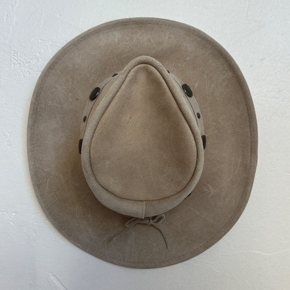 Minnetonka The Outback Hat Suede Buffalo Coin Large - Picture 2 of 7